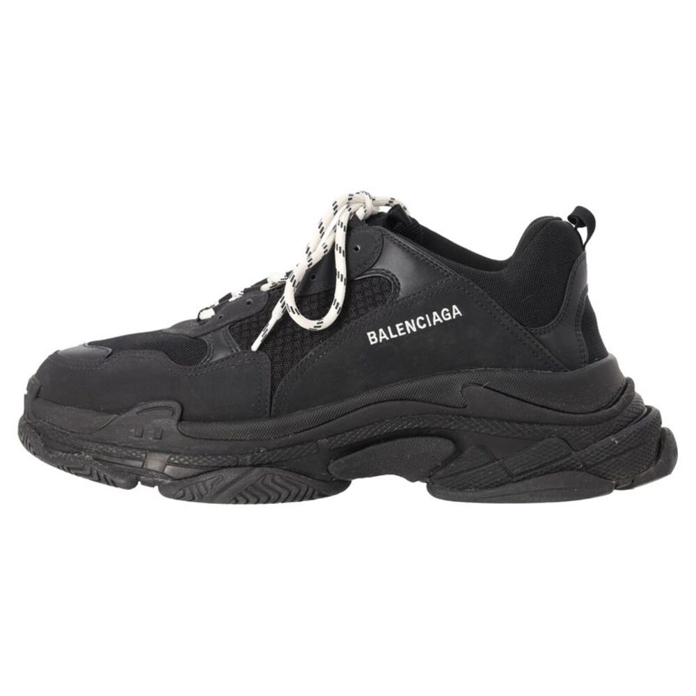 Balenciaga Triple S Sneakers in Black Polyester - Picture 2 of 10